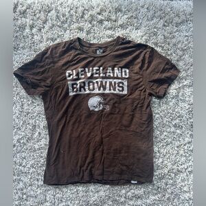 NFL Team Apparel Chocolate Brown Tee